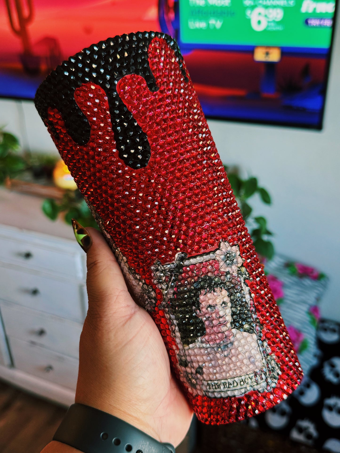 Bad Boys Blinged Tumbler