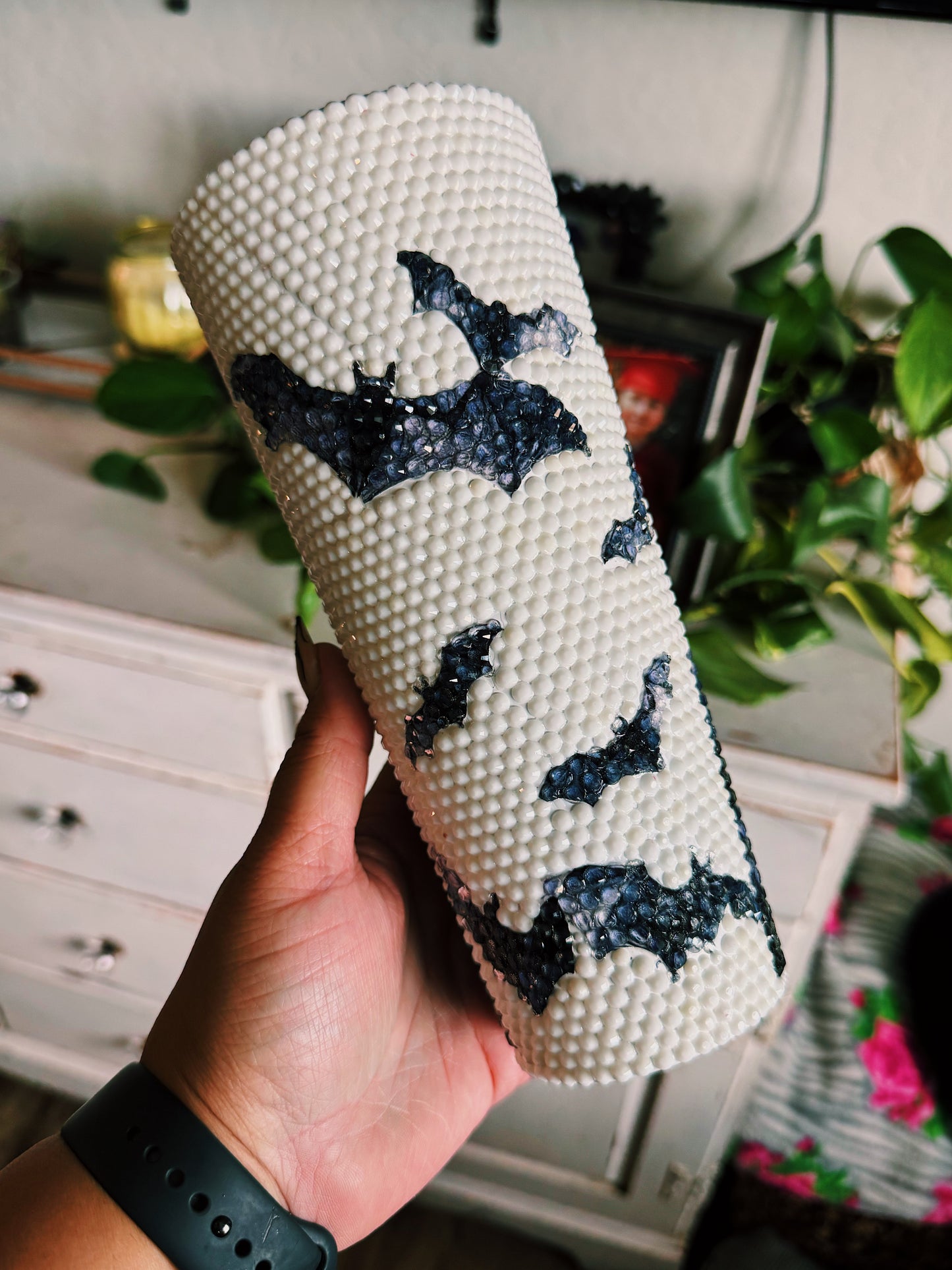 Nosferatu Blinged Tumbler