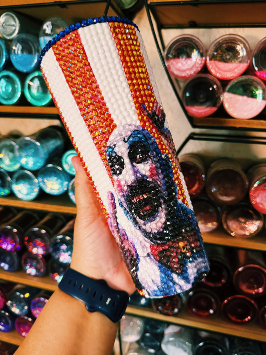 Capt Spaulding Blinged Tumbler