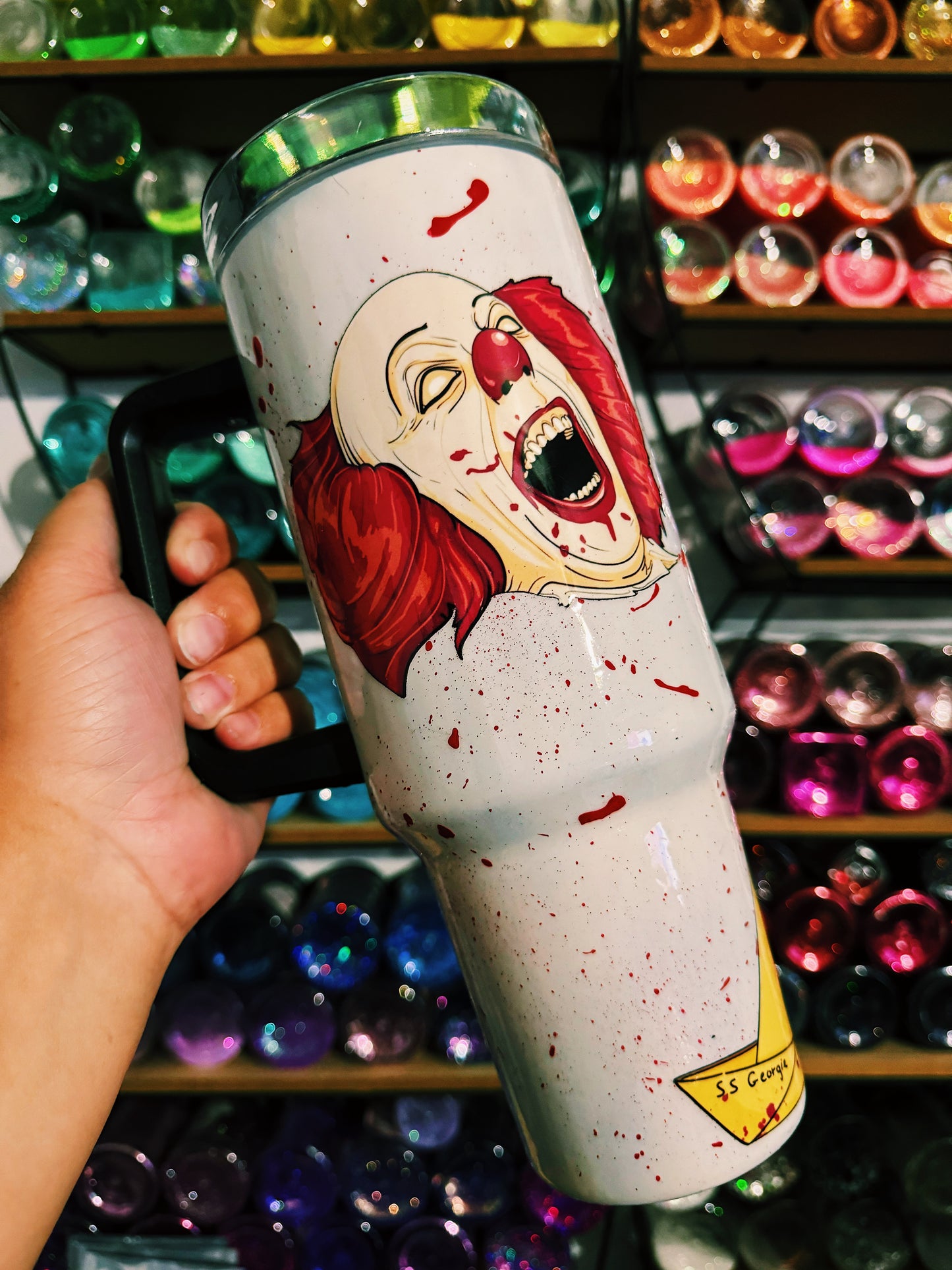 Pennywise Handled Tumbler