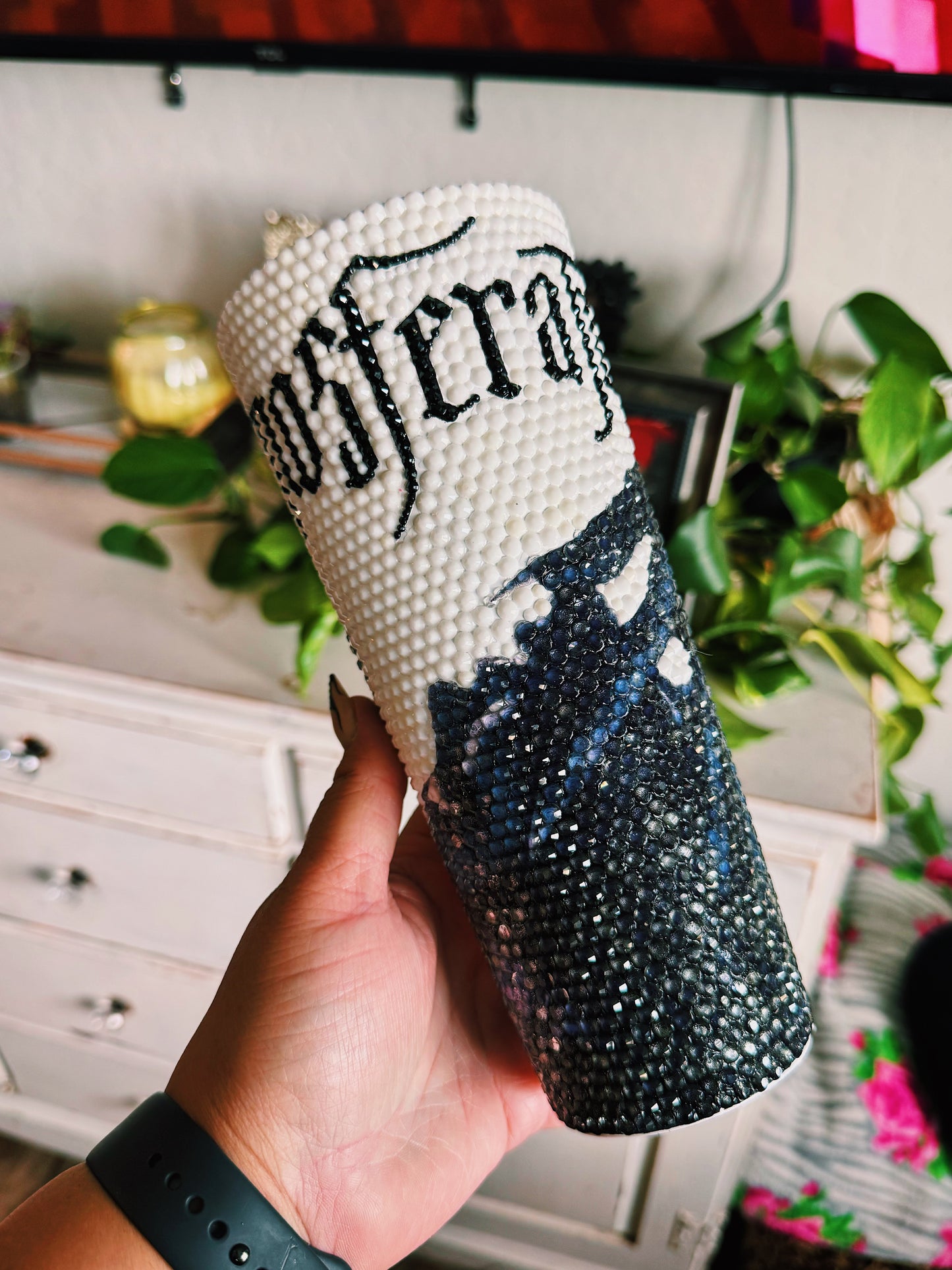 Nosferatu Blinged Tumbler