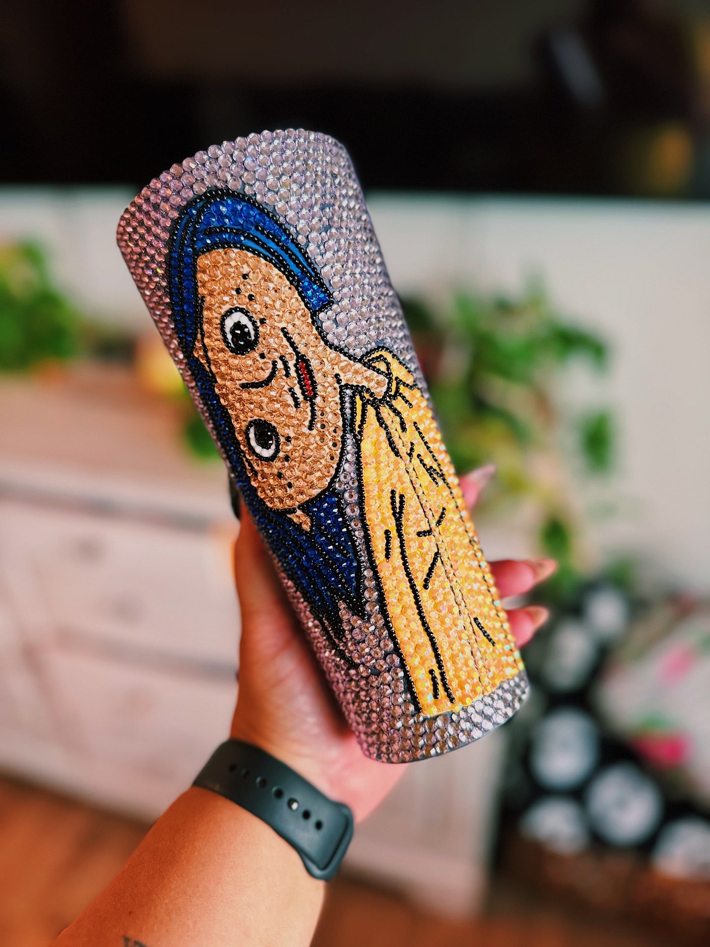 Welcome Home Blinged Tumbler