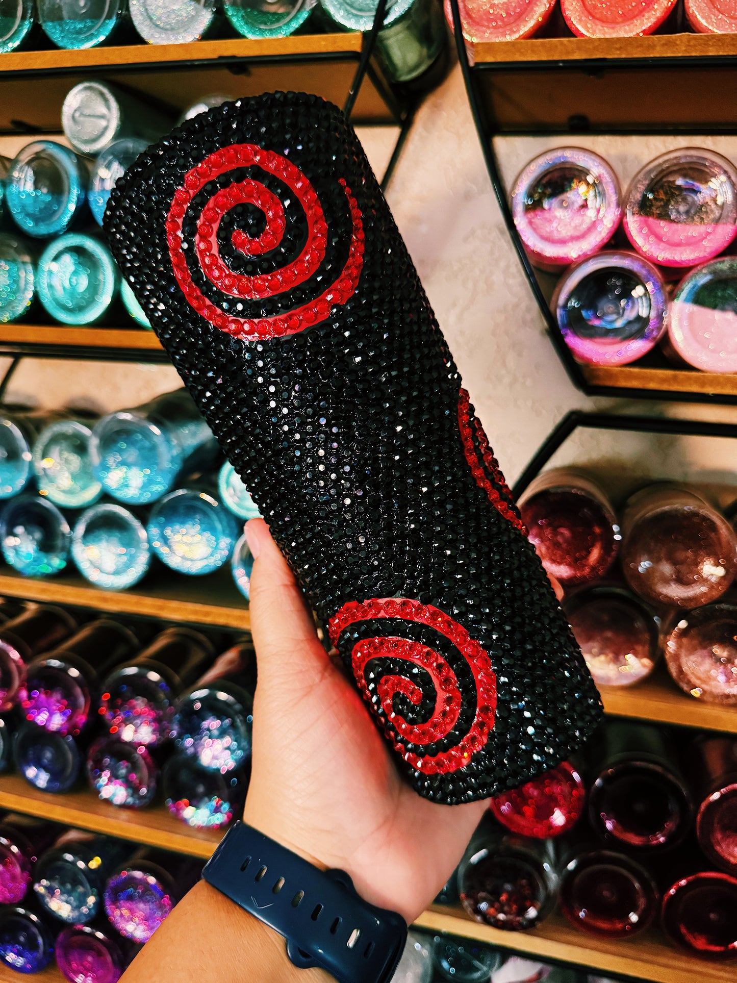 Jigsaw Blinged Tumbler