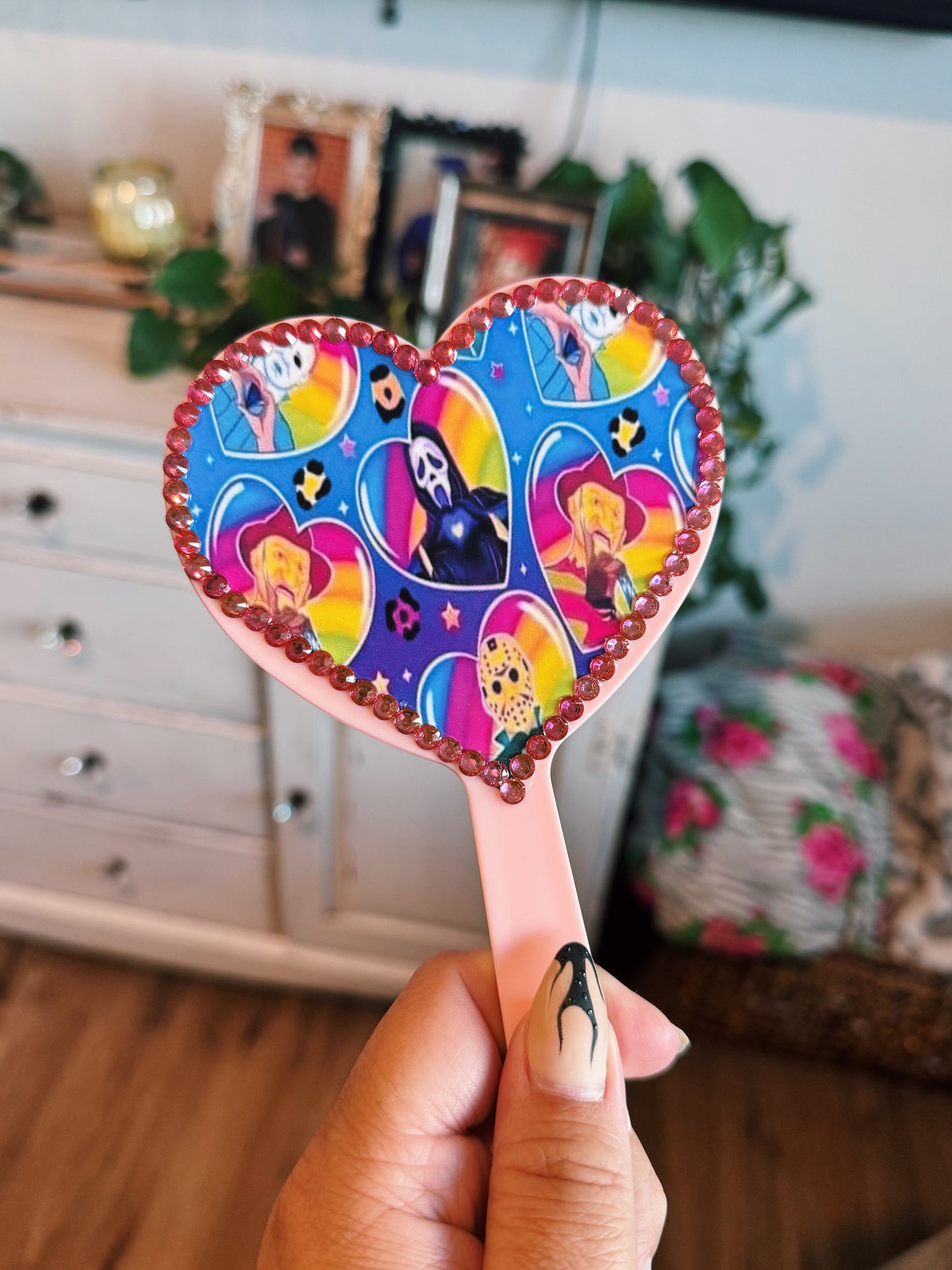 Rainbow Horror Mirror
