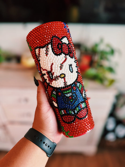 Good Kitty Blinged Tumbler