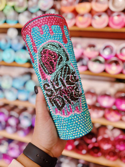 Slice N Dice Blinged Tumbler