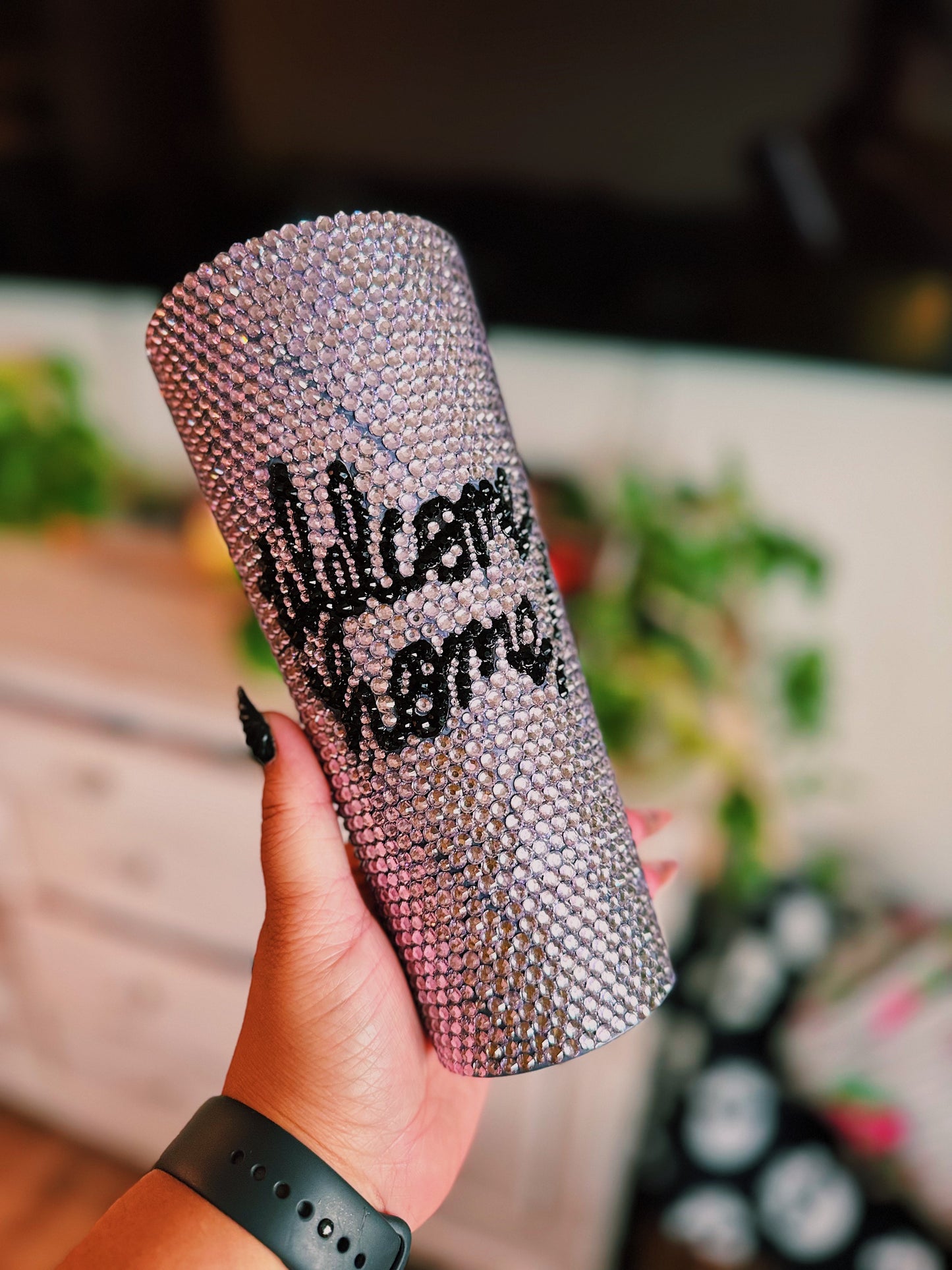 Welcome Home Blinged Tumbler