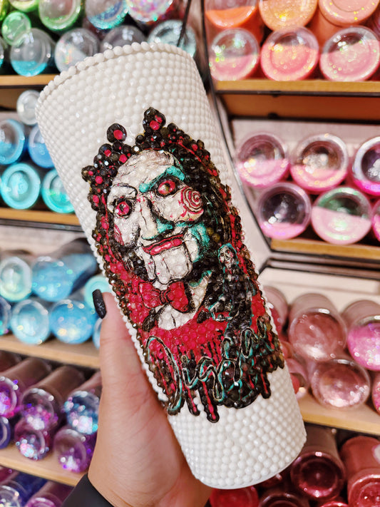 Jigsaw Blinged Tumbler