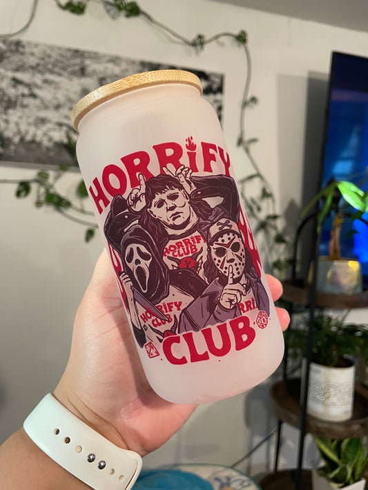 Horrify Club Glass